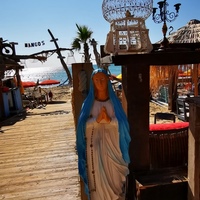 Photo de france - La plage de la Roquille et le Mango's Beach Bar